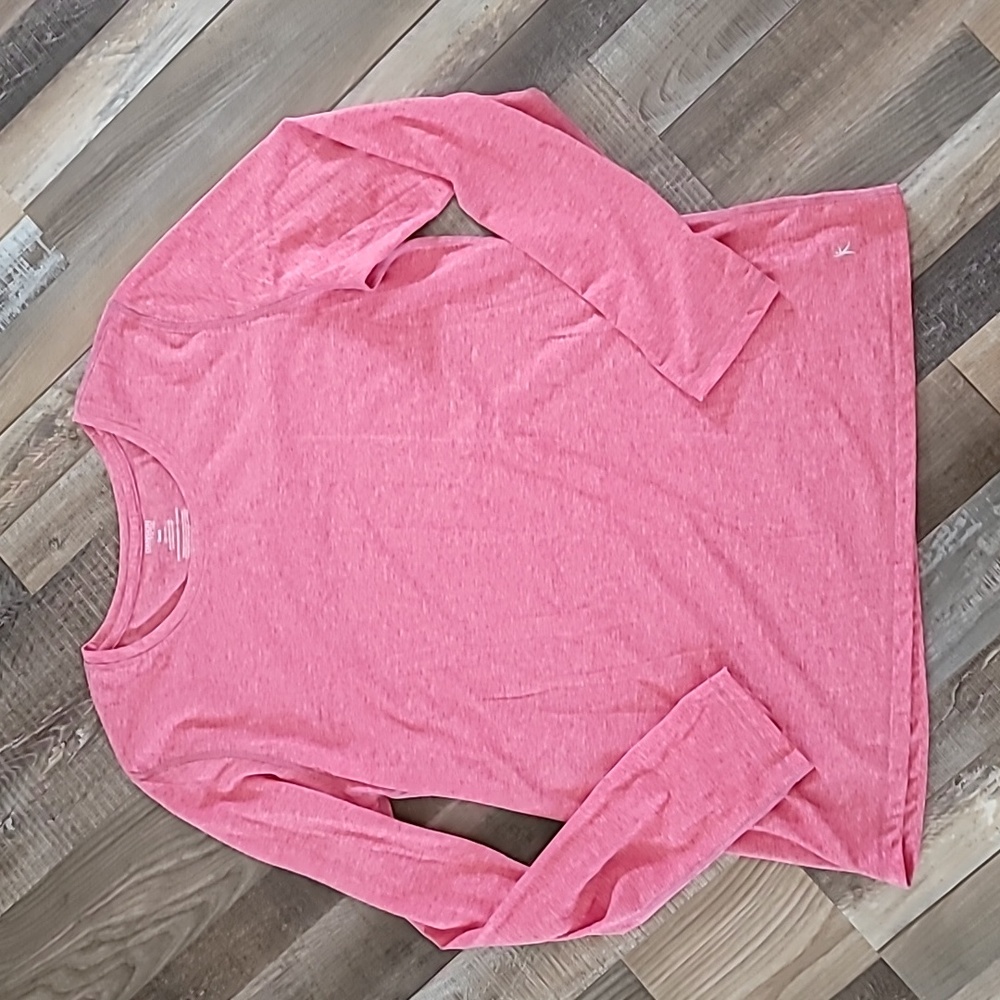 Danskin Now Pink Long Sleeve Tee